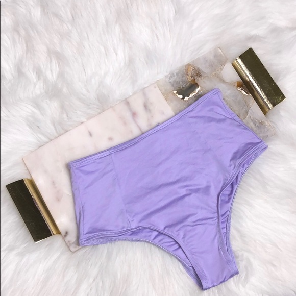 Vitamin A Other - VITAMIN A HIGHWAIST SWIM BOTTOMS LILAC